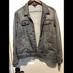 Grey jean jacket